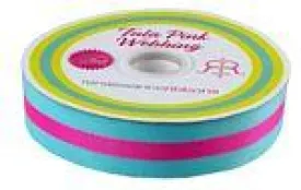 Aqua/Pink Webbing 2 yds