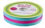 Aqua/Pink Webbing 2 yds