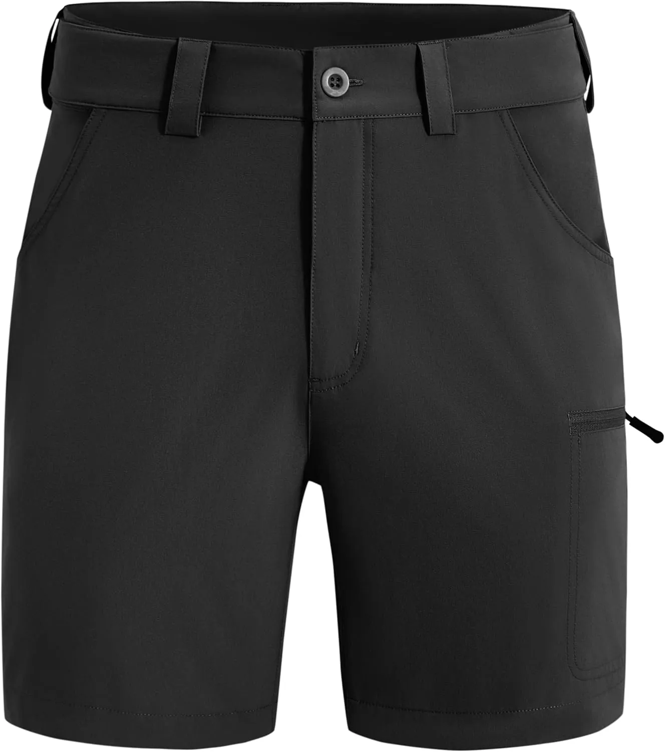 FitsT4 Sports Men's Hiking Cargo Shorts 7 Inch Inseam Quick Dry Outdoor Golf Shorts Casual Work Fishing with 6 Pockets