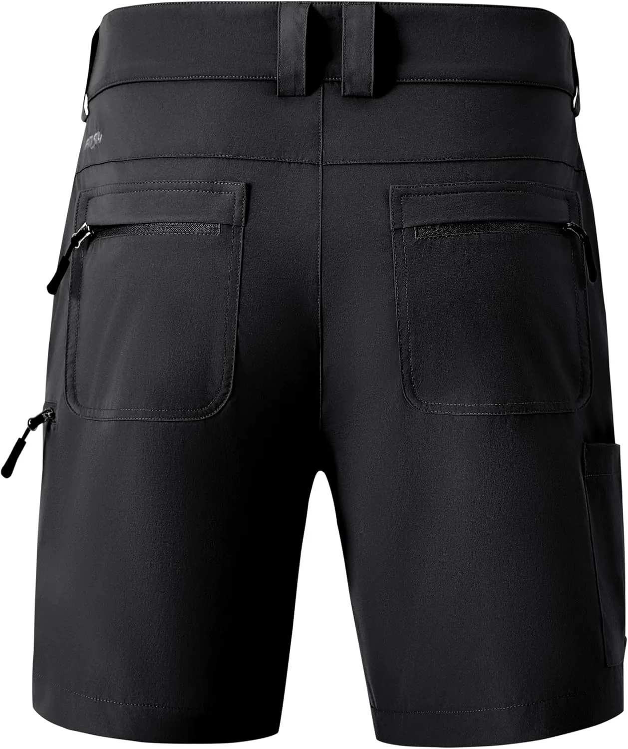 FitsT4 Sports Men's Hiking Cargo Shorts 7 Inch Inseam Quick Dry Outdoor Golf Shorts Casual Work Fishing with 6 Pockets