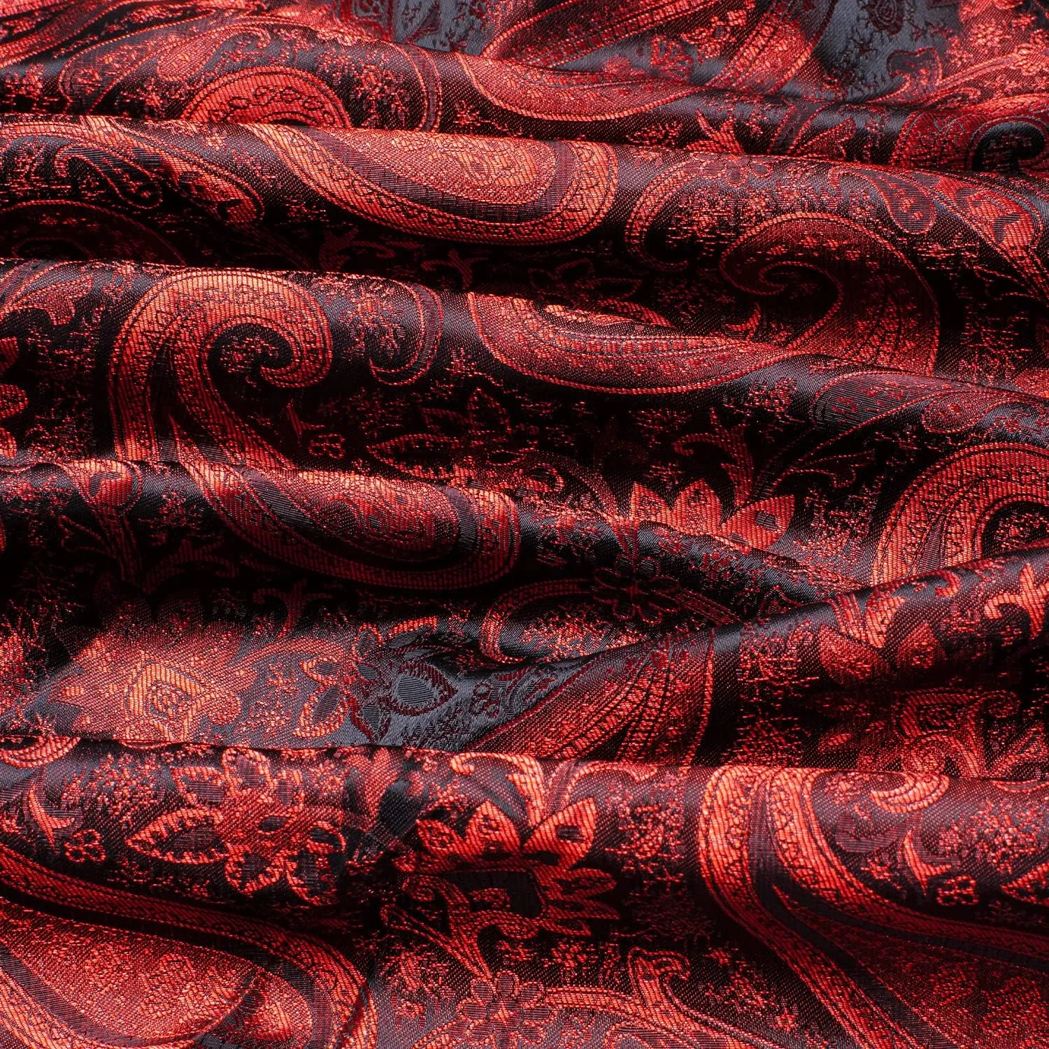 Hi-Tie Paisley Jackets for Men Lightweight Windbreaker Jacket Zipper Coat with Pockets