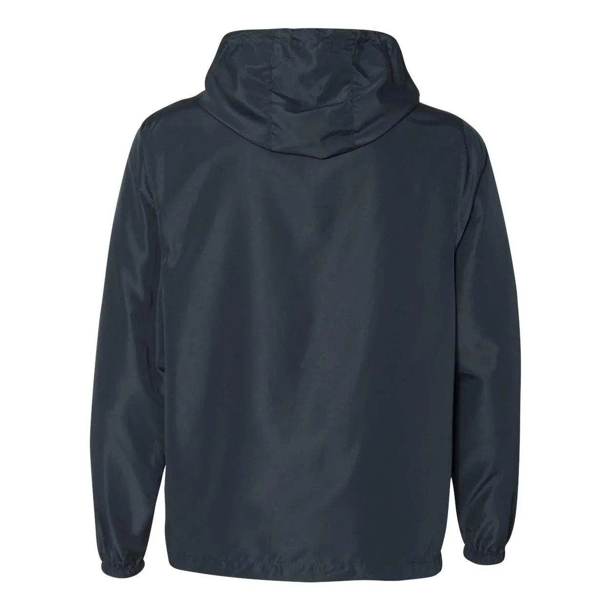 Independent Trading Co. Unisex Lightweight Windbreaker Full-Zip Jacket Classic Navy