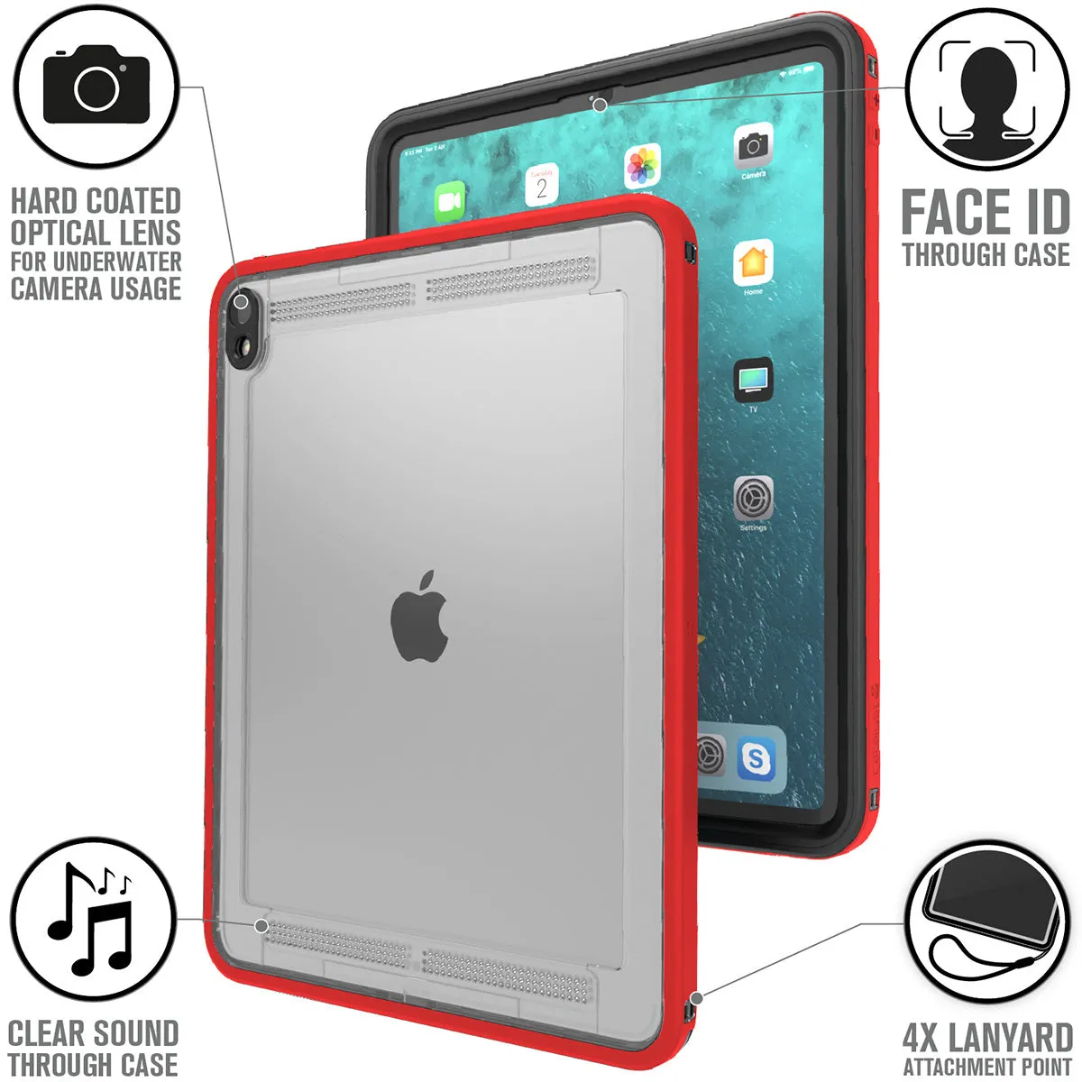 iPad Pro (Gen 3), 12.9" - Waterproof Case