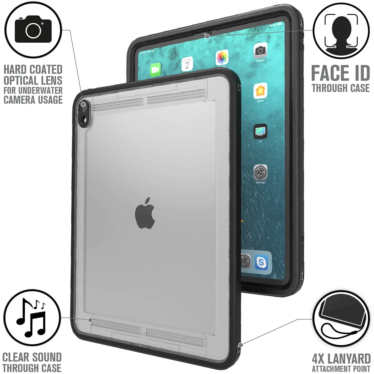iPad Pro (Gen 3), 12.9" - Waterproof Case