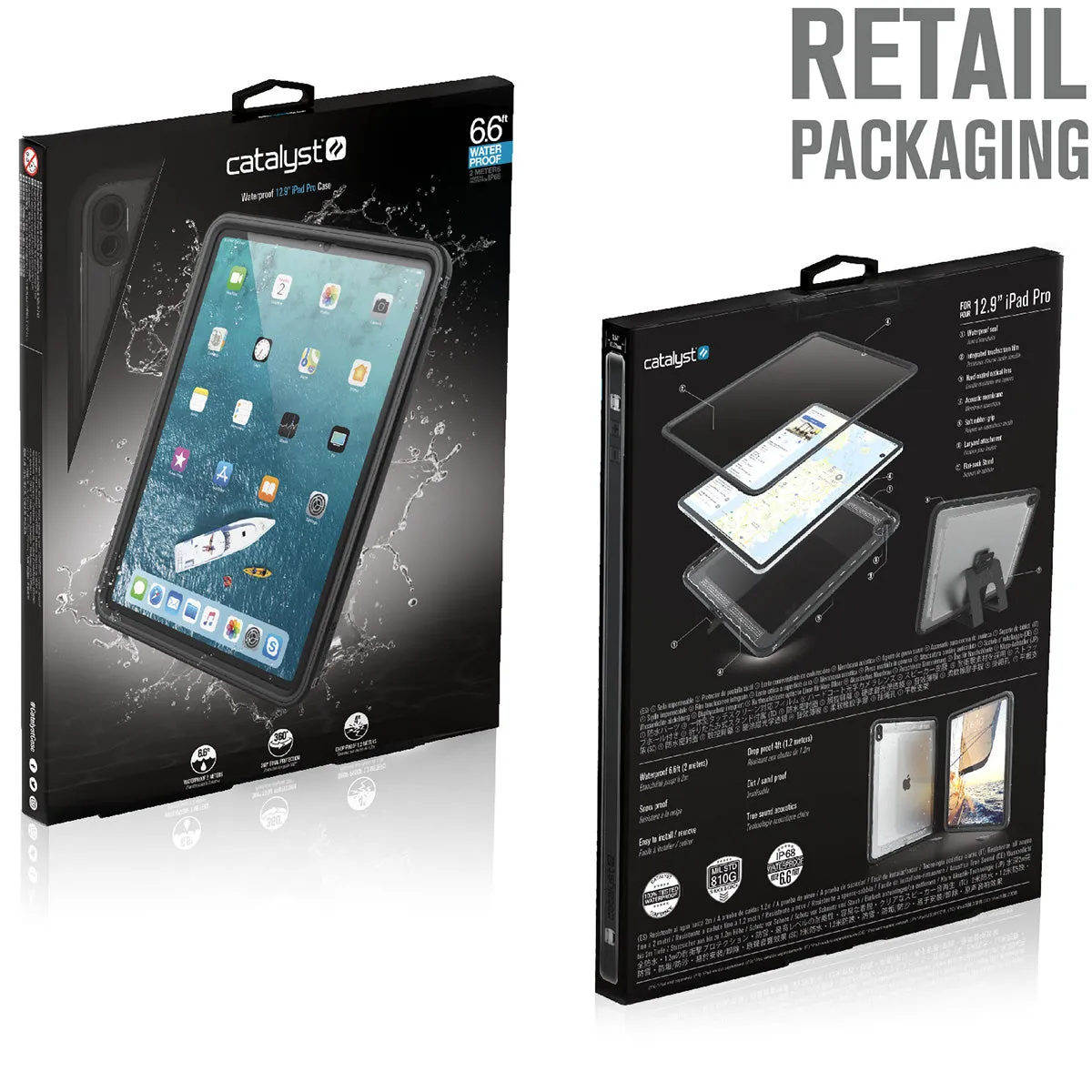iPad Pro (Gen 3), 12.9" - Waterproof Case