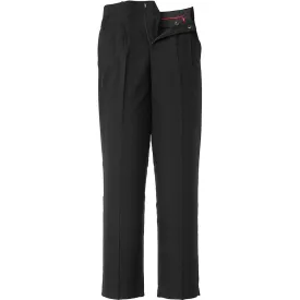 Mens Black Polyester Pants