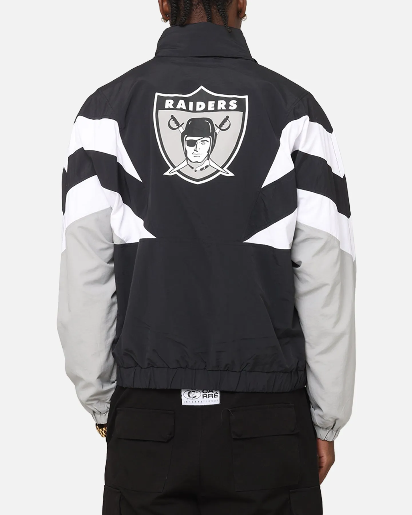 Mitchell & Ness Las Vegas Raiders Spray Jacket Black/Grey