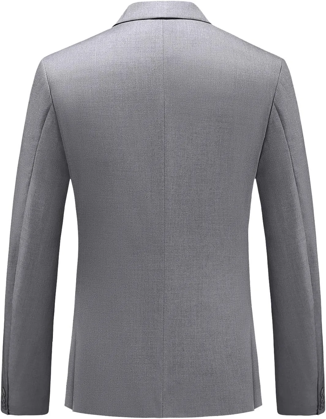 MOGU Mens 2 Piece Double Breasted Suit Slim Fit Tuxedo Blazer and Pants for Wedding Prom Homecoming