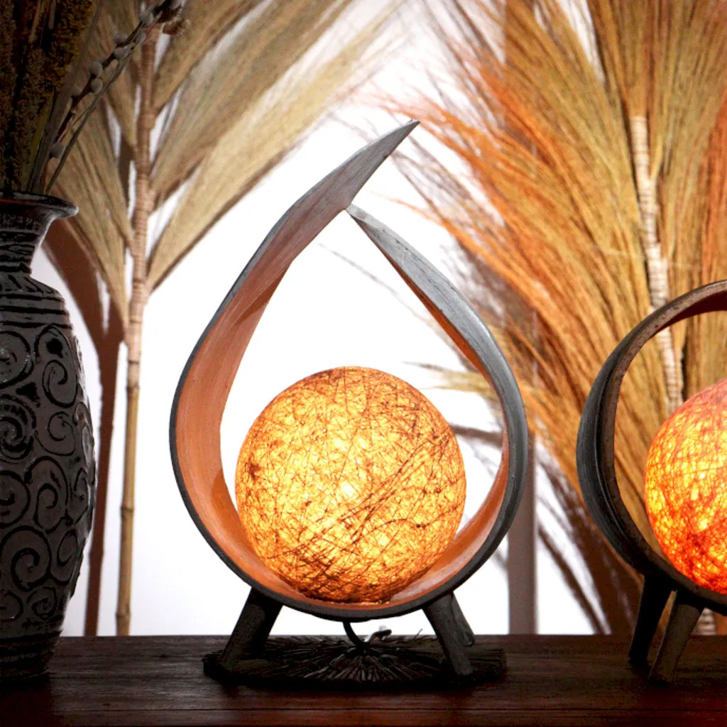 Natural Coconut Lamps Handmade In Indonesia- 6 Great Styles
