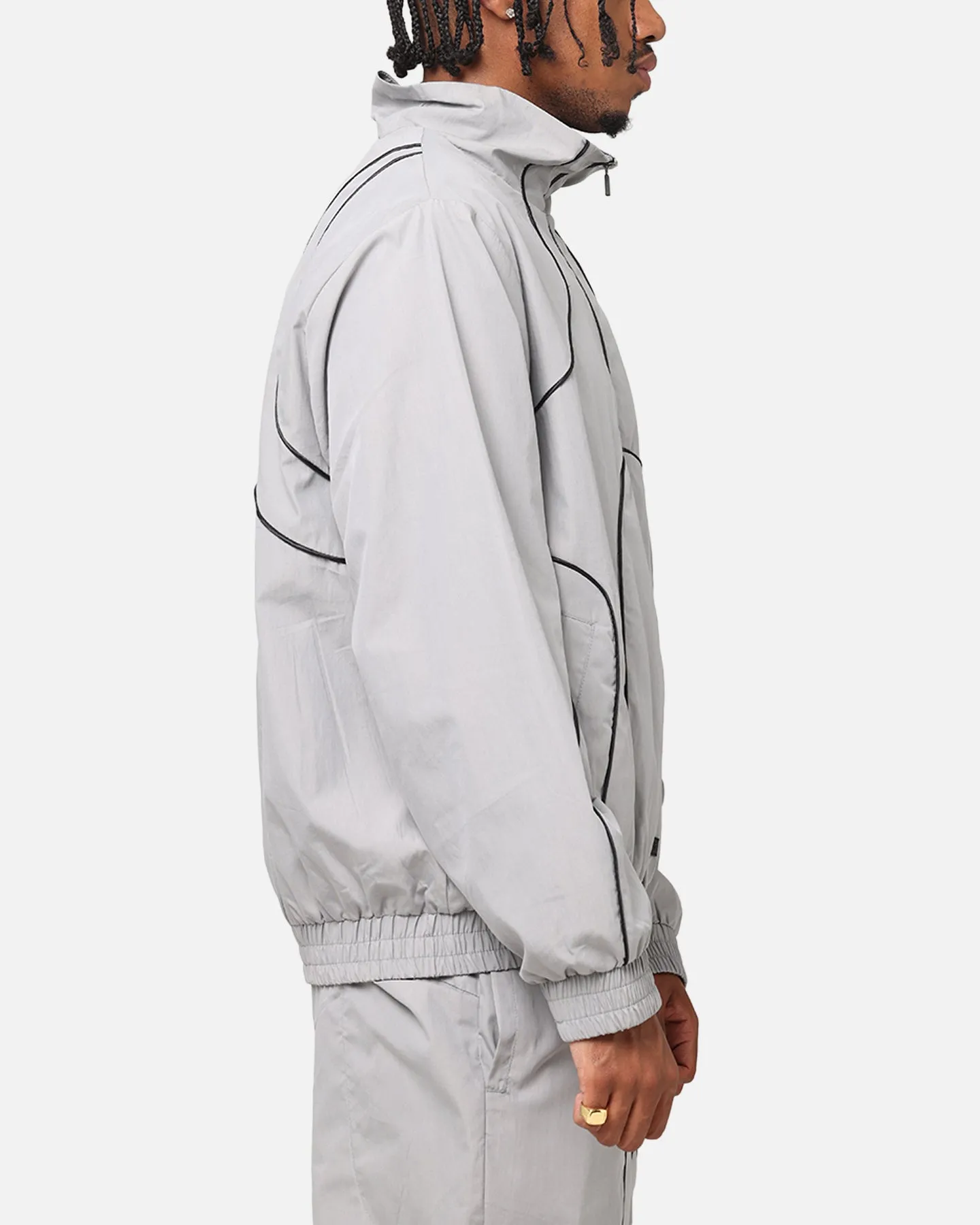 The Anti Order Stereo Nylon Track Jacket Grey