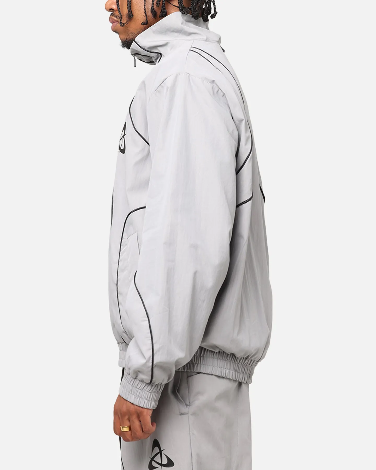 The Anti Order Stereo Nylon Track Jacket Grey