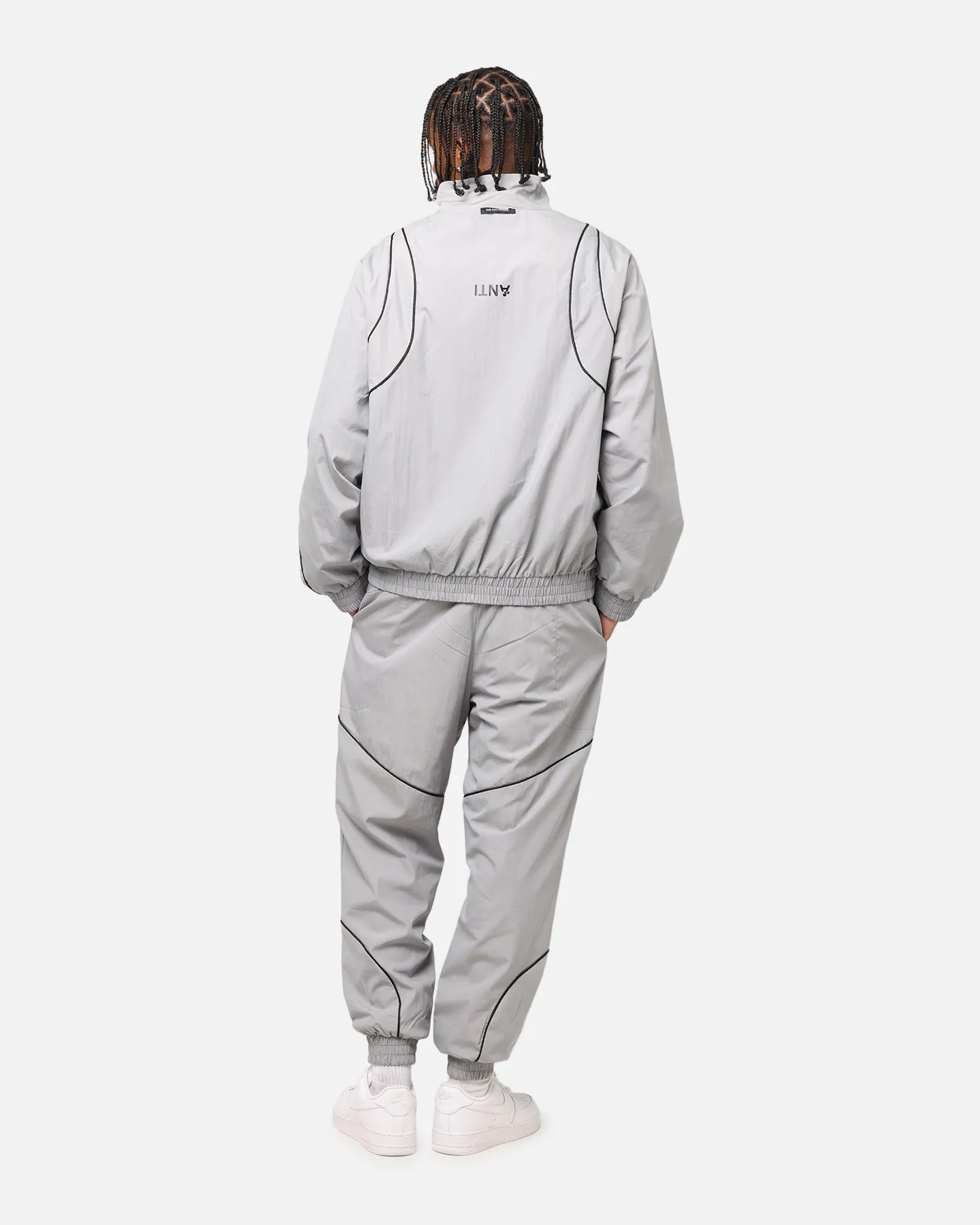 The Anti Order Stereo Nylon Track Jacket Grey