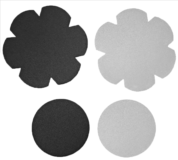 Set of 4 Reflective FabPatch from Recycled Polyester - Durable Vaatelaastari Loisto