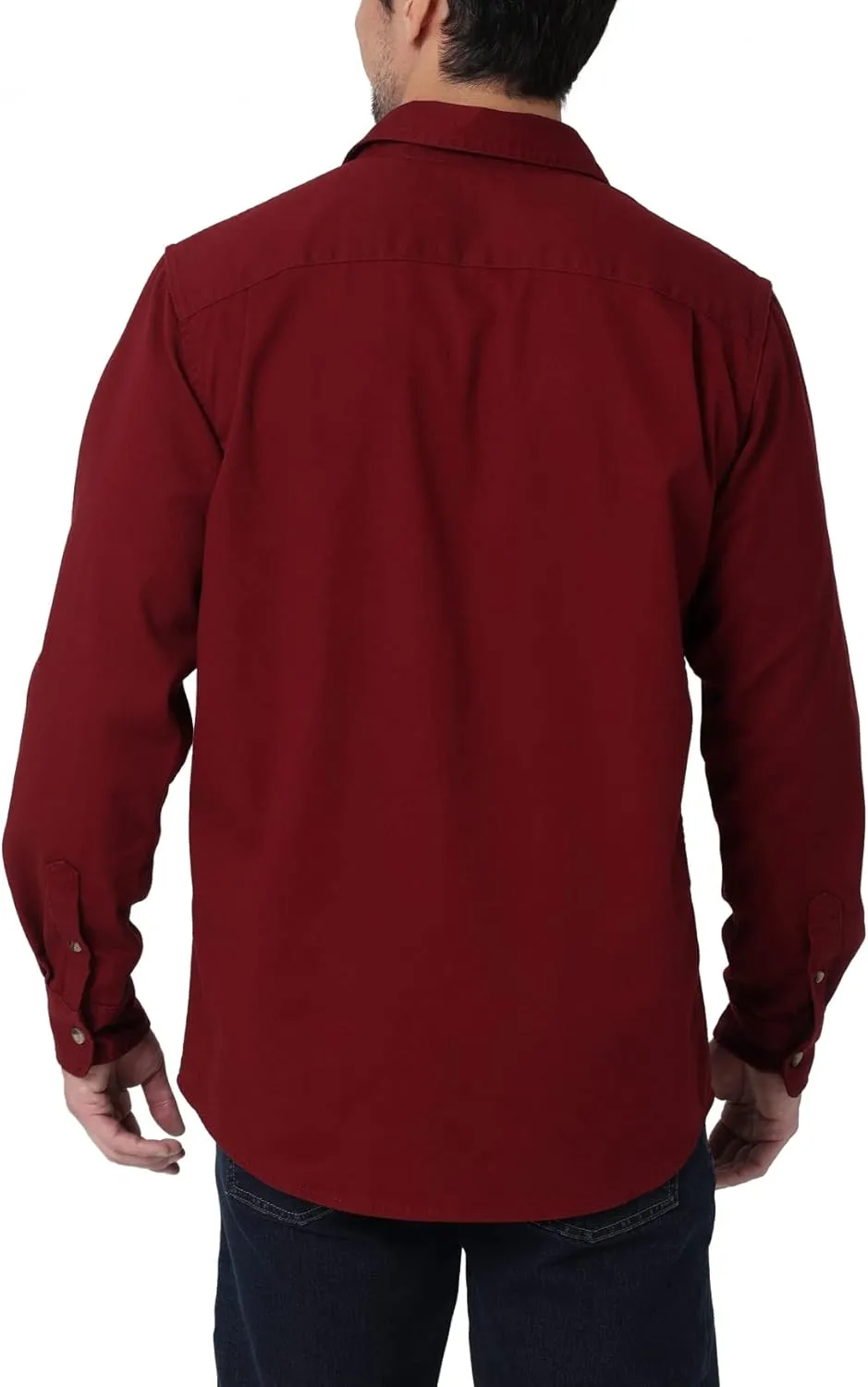 Wrangler Authentics Men's Long Sleeve Classic Woven Shirt