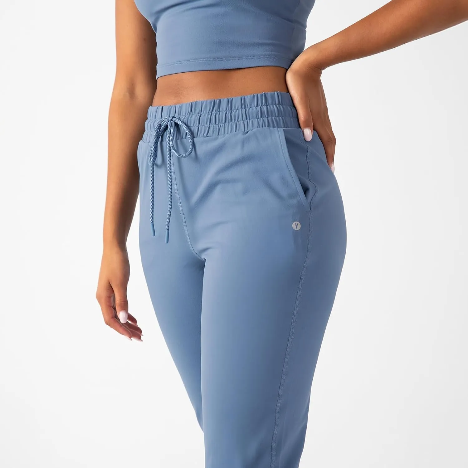 YITTY Active Women's Ultraluxe High-Waist Jogger Pant, Athleisure, Draw-String, Breathable, Pockets