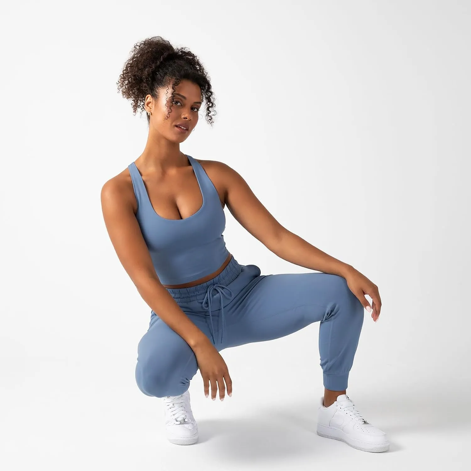 YITTY Active Women's Ultraluxe High-Waist Jogger Pant, Athleisure, Draw-String, Breathable, Pockets